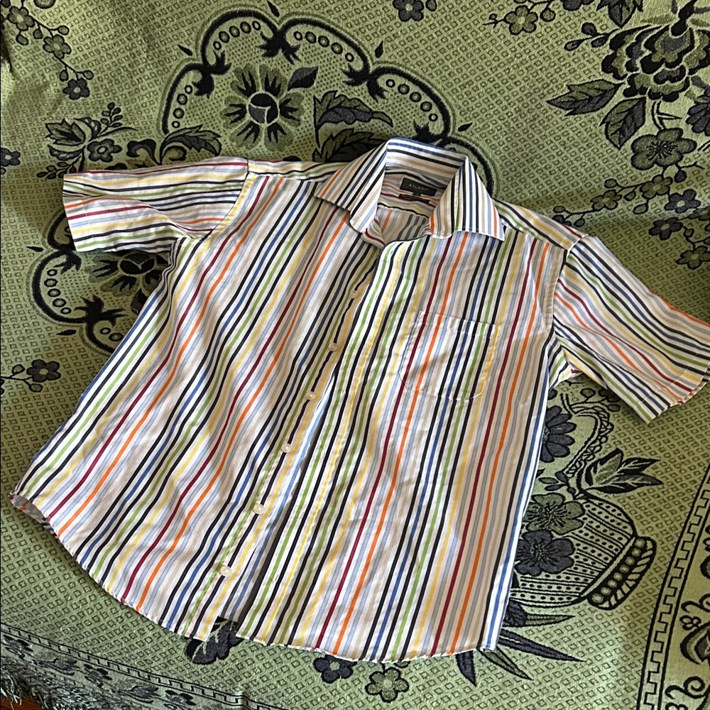 Striped Multicolor Men's Shirt